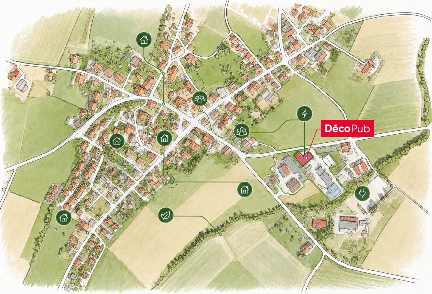 Communauté électrique locale de Montilliez avec Déco-Pub